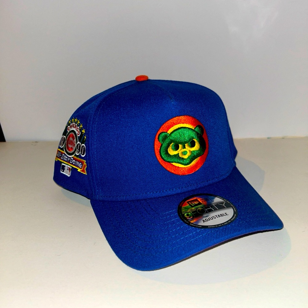Exclusive Fitted 2 Tone Chicago Cubs 1990ASG “Sunset New SnapBack